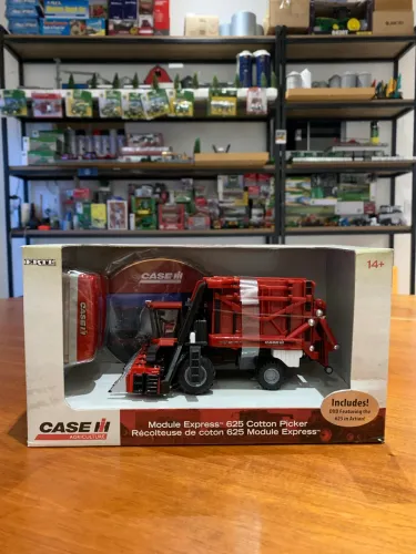 Miniatura Colheitadeira de algodão Case 625 1/64