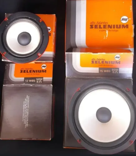 Kit Alto Falante Selenium anos 80