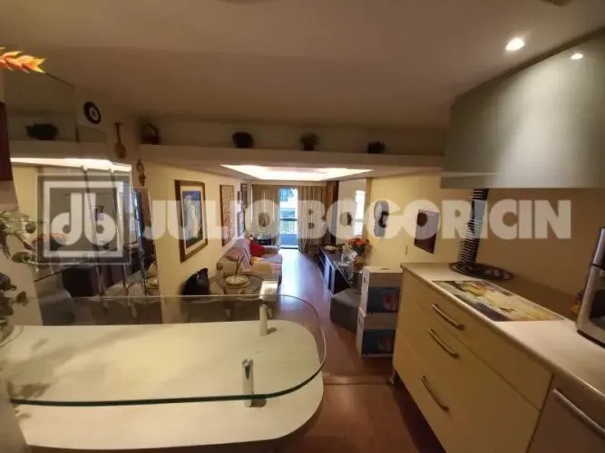 Praia do Flamengo - Grand Bay - infraestrutura - serviços opcionais - 87m² - sala com vara