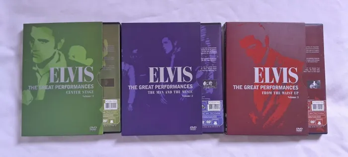 Elvis Presley - The Great Performances - Box com 3 DVDs