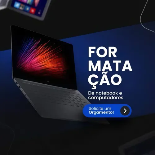 FORMATAÇÃO DE COMPUTADORES E NOTEBOOKS
