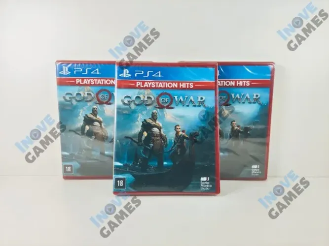 God Of War 4 de PS4 Original Novo e Lacrado | Aceito Cartão!!!