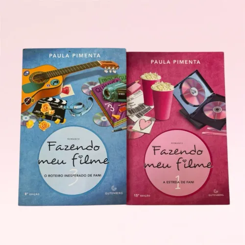 Kit Livros Fazendo Meu Filme 1 e 3