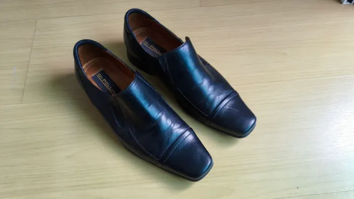 Sapatos Sociais Di Pollini - Couro