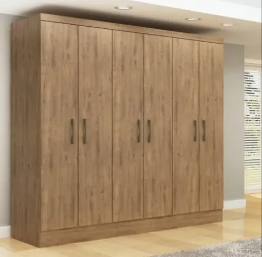 Guarda Roupa 100% MDF 6 Portas 2 Gavetas Direto da fabrica
