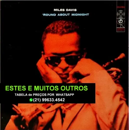 7 CDs Jazz- Miles Davis Mais de 900 cds e dvds disponíveis.