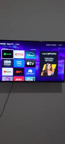 Smart TV 43 polegadas ACEITO CARTÃO 