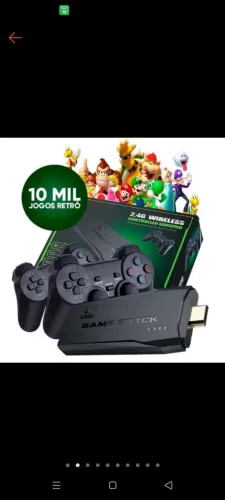 Game Stick Lite - 10 Mil Jogos Retrô