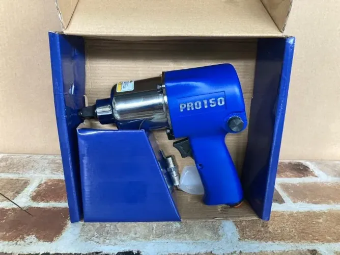 Chave de impacto 90psi 8.000 rpm PRO-150 1/4 pdr