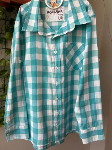 Camisa Xadrez Renner TAM 6 R$ 30,00