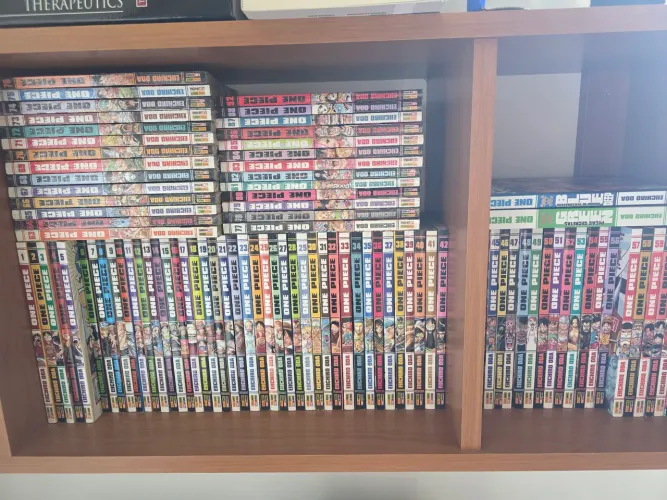 Coleção mangá One Piece volumes 1-88 + Blue Deep e Green