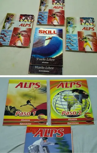 Livros Didáticos ALPS e Skill (Espanhol)