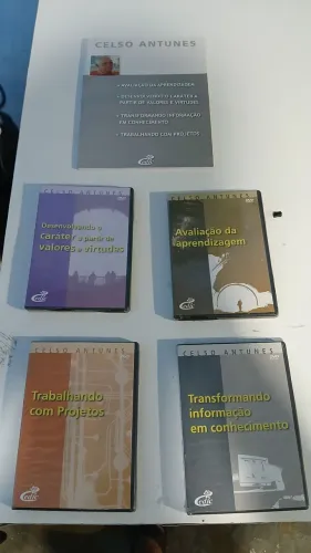 DVDs + livro Celso Antunes