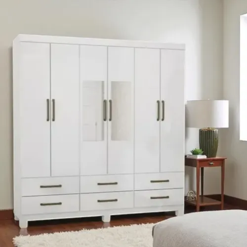 Guarda roupa com espelho dallas ideal para seu quarto
