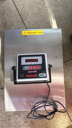 Balanca semi nova 300 kg INOX original com garantia