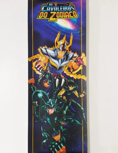 Poster Ikki e os Cavaleiros Negros Cavaleiros do Zodíaco - Omelete Box