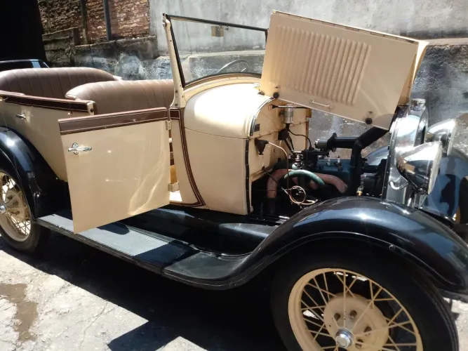 Ford 1929 Conversível - Uma Jóia Rara Sobre Rodas!