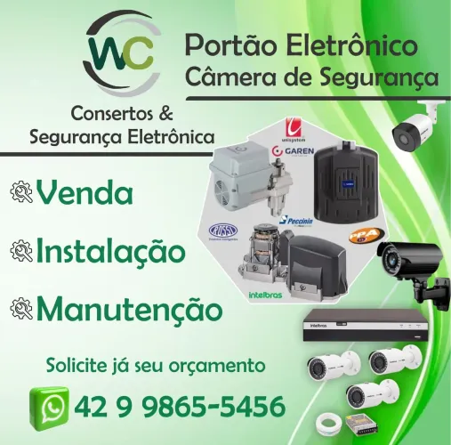 Motor de portão eletrônico