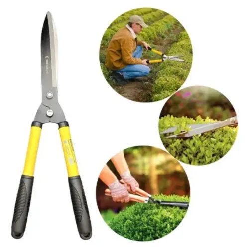 Tesoura Profissional P/ Cerca Viva E Grama Jardinagem 53cm 