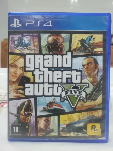 Grand Theft Auto V - PS4- Com mapa