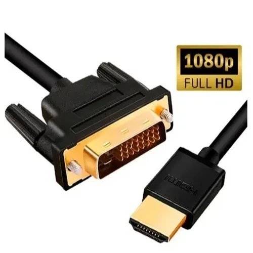 Cabo Conversor DVI para HDMI Full HD 1,80m