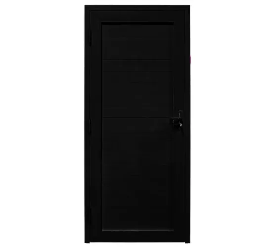 Porta de Giro 1 Folha com Lambril 100mm Linha 30 - Alto Padrão Angular