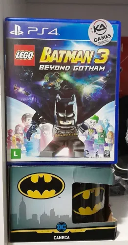 Lego Batman 3: Beyond Gotham PS4 + Caneca Batman