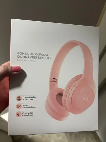 Fone de Ouvido Dobrável Sem Fio Life Vivara