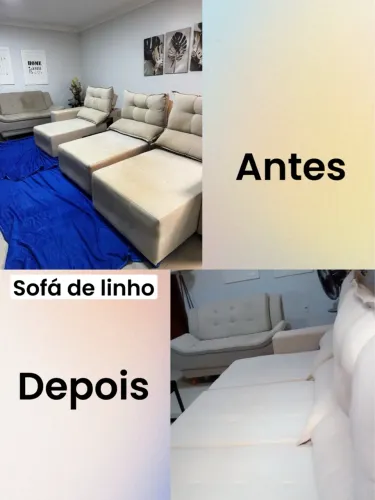 Limpeza e Renovação de Sofá