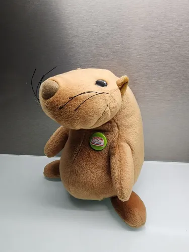 Pelúcia Capivara Antartica Guaraná Promocional vintage 2001