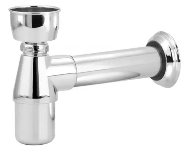 Sifão para mictório Esteves em aço inox