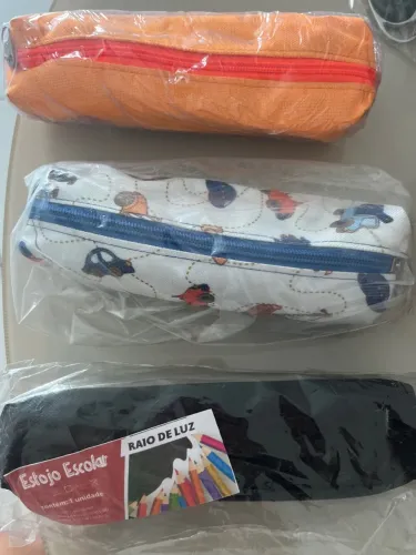 Estojos Escolares Sortidos - Novo