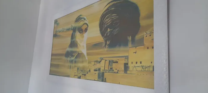 Quadro decorativo deserto