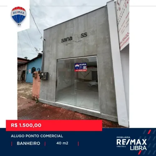 IMOBILIÁRIA RE/MAX LIBRA ALUGA PONTO COMERCIAL 