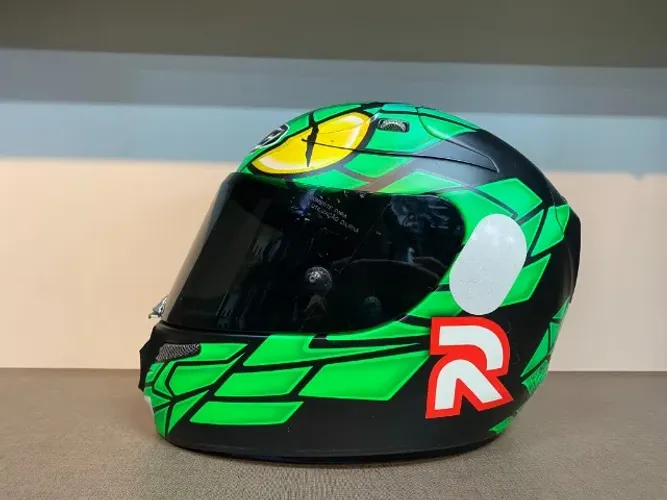 Capacete Hjc R-pha 10 Mamba Tamanho 58 Seminovo