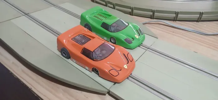 Autorama estrela pista 8 com 2 carrinhos bolha