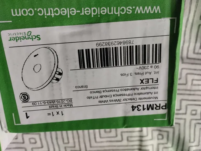 Sensor de presença Schneider PRM134 Flex