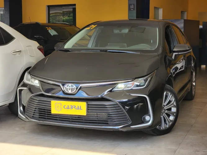 TOYOTA COROLLA XEI 2020/2021 PRETO IMPECÁVEL