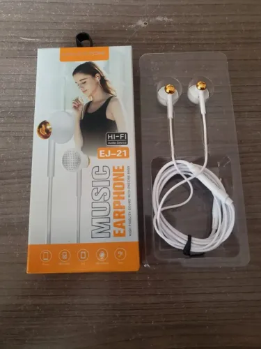 FONE DE OUVIDO MUSIC EARPHONE COM FIO
