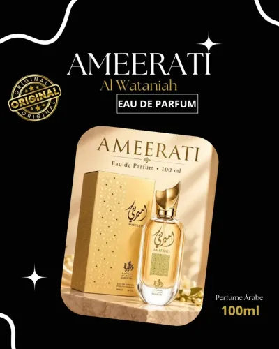 Perfume Árabe Original Importado Ameerati Al Wataniah Feminino 100ml