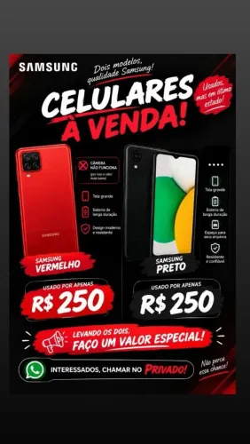 Vendo estes celulares 