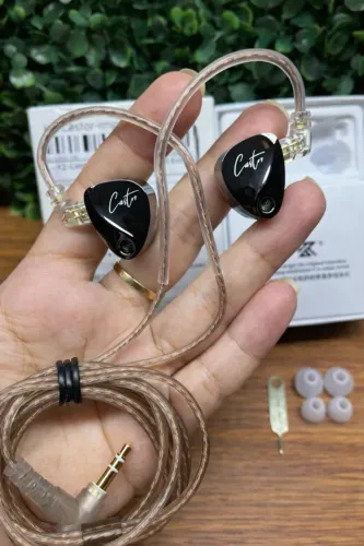 FONE KZ CASTOR IMPROVED BASS + CASE - ENTREGA GRÁTIS