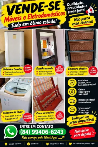 Vende-se móveis usados!