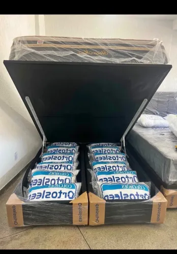 Cama de casal nova (entrego)