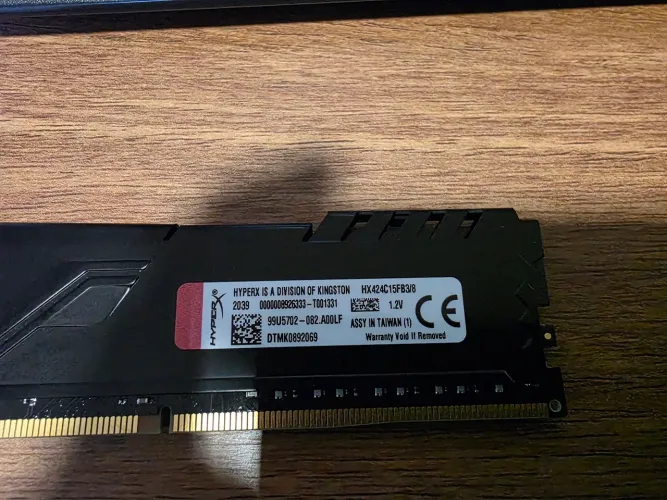 Memória Fury Kingston DDR 4 16Ghz (2x8Ghz)