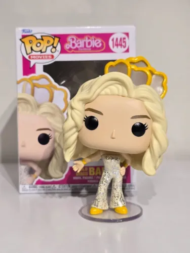 Funko Pop, Barbie The Movie, Gold Disco Barbie, #1445