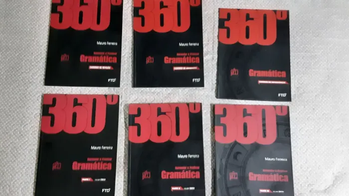 Coleção de livros Gramática FTD 360°