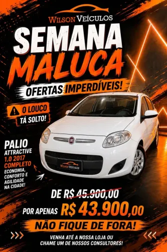 Fiat Palio Attractive 1.0 EVO Fire Flex 8V 5P 2017