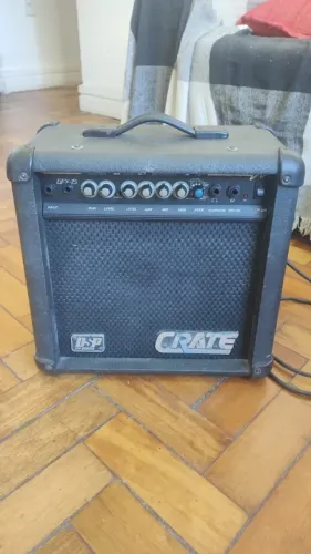 Amplificador de Guitarra Crate GFX15 Made in USA Caixa Cubo com efeito digital