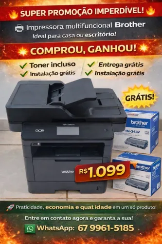 Impressora Multifuncional Brother